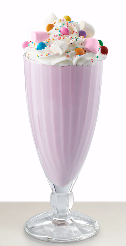 Grape milkshake