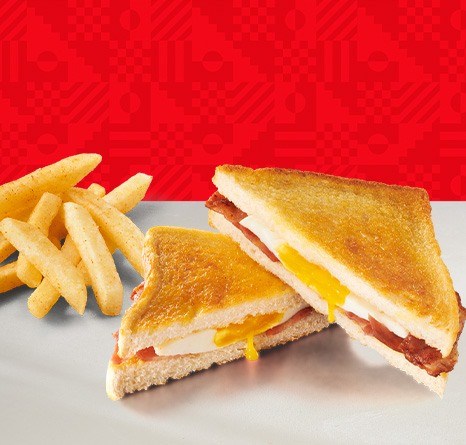 Bacon & Egg toasted sandwich