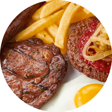 Breakfast special at Wimpy South Africa