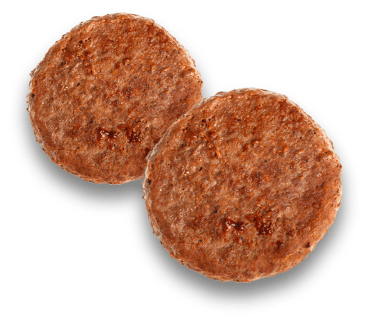 Double quick bite burger patty
