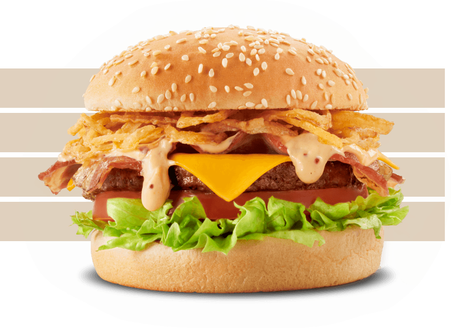 Crispy stack burger