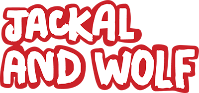 Jackal and wolf heading text