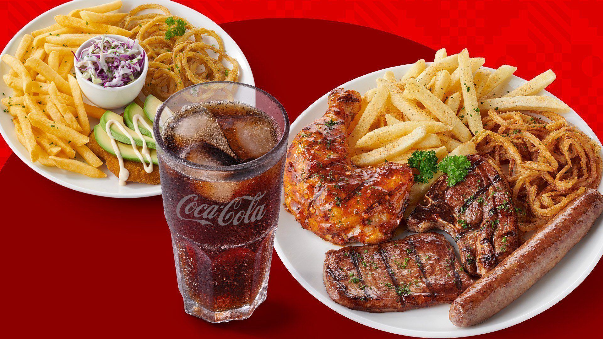 Lunchtime meals from Wimpy