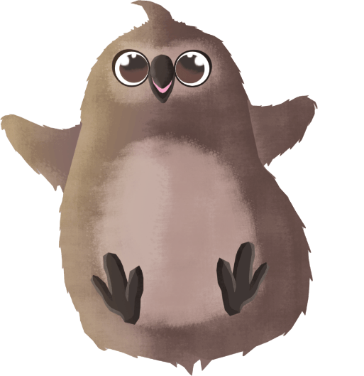 Bouncing penguin animation