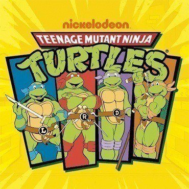 Teenage mutant ninja turtles memory game for kids