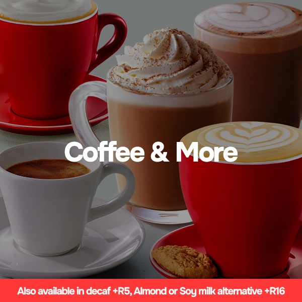 Coffee & More Menu Header Image