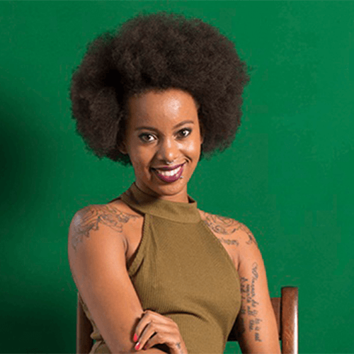 Lebohang Masango, poet and author of Nanana Boselesele.