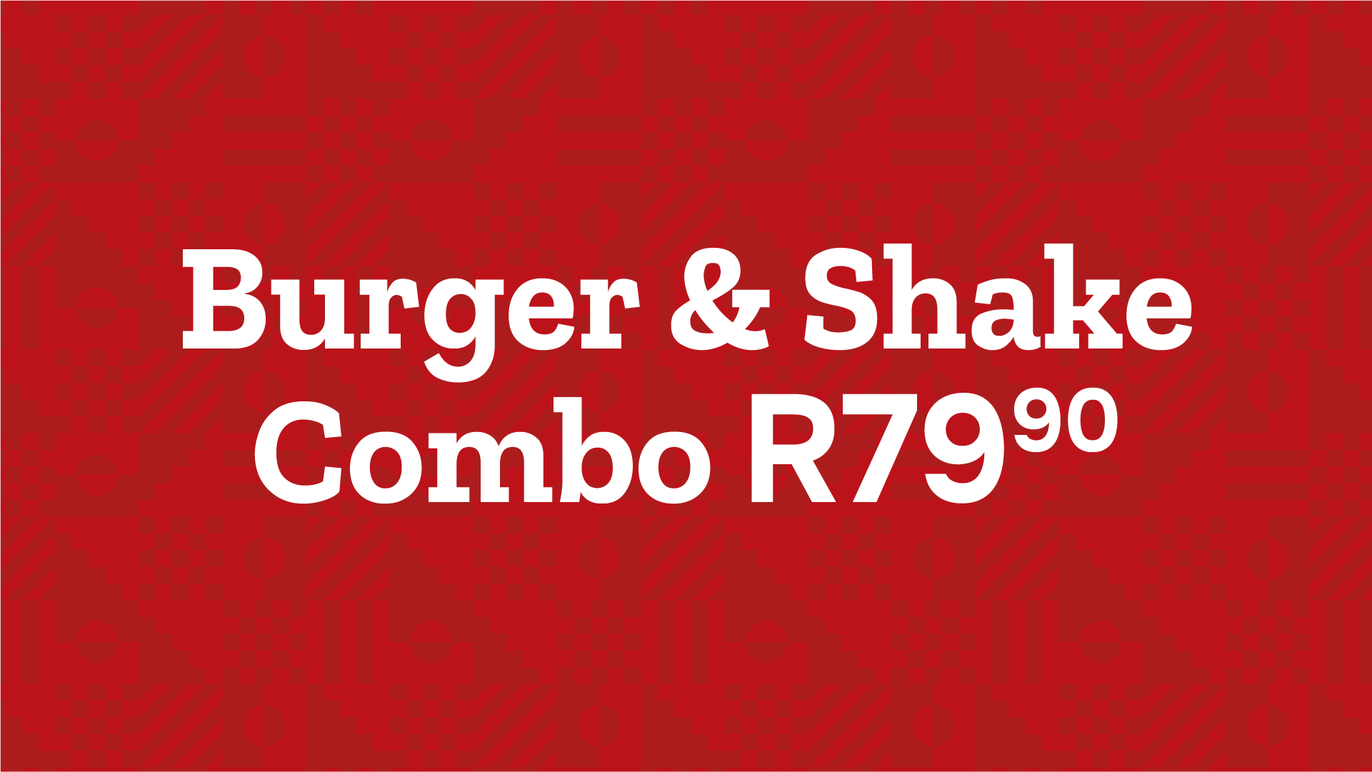 Burger & Chips Shake Combo 