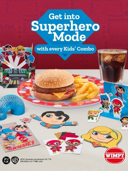 Get into Superhero Mode with every Kids' Combo
