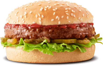 Classic Wimpy burger with chips